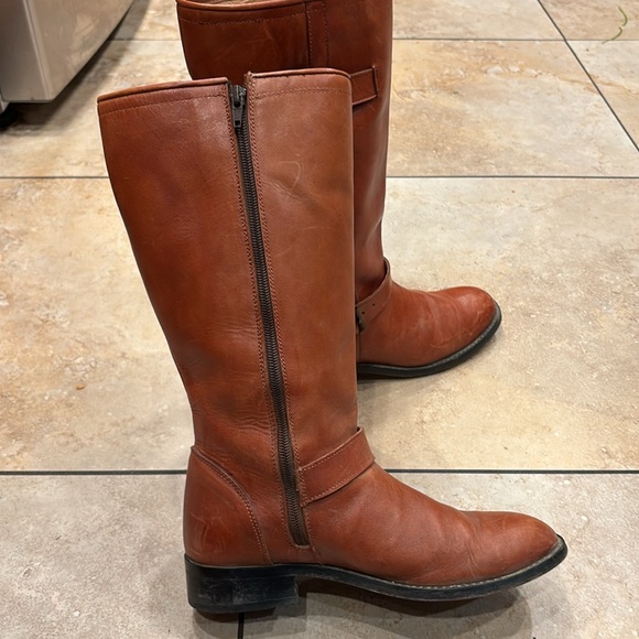 Dingo Women’s Zipper Up Leather Tall Boots size 8 - Picture 6 of 16